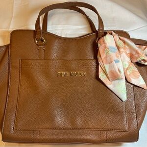 Steve Madden Brown Tote Bag